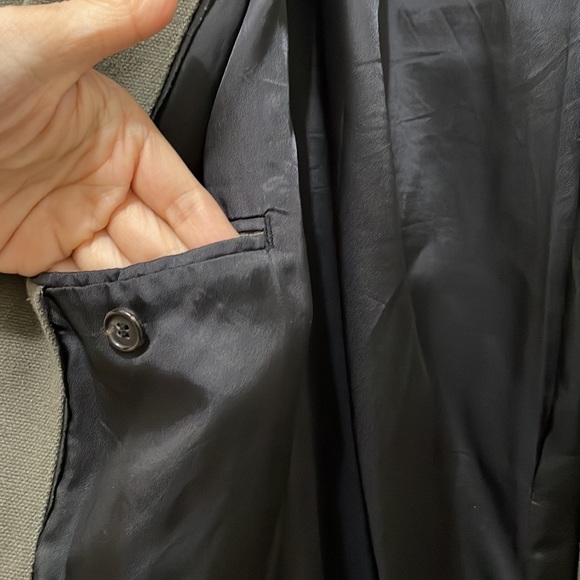 Wilfred khaki loose fitting blazer (sz 10) - Picture 5 of 9